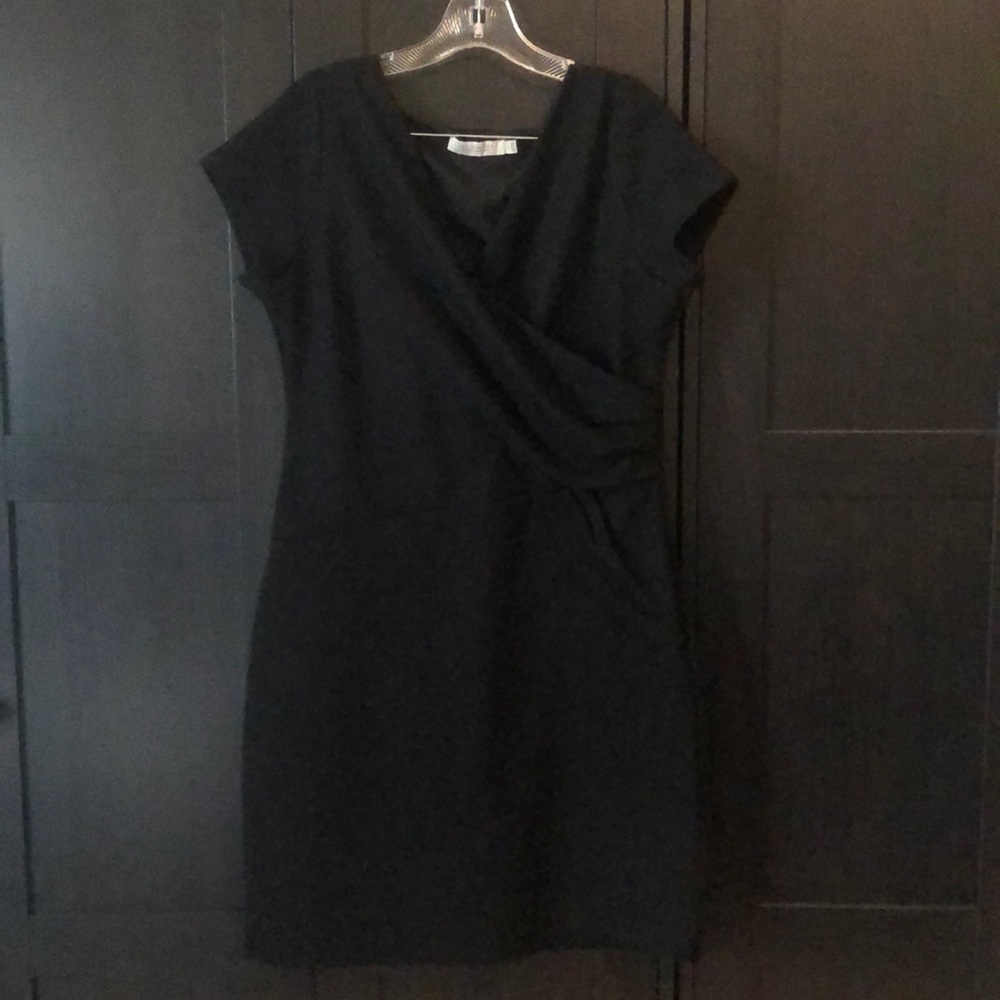 Black Wrap style Dress